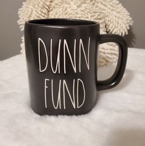 Rae Dunn "Dunn Fund" mug NWOT